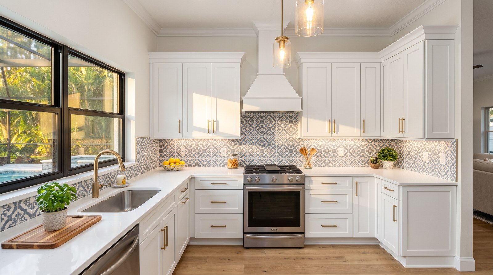 Finished kitchen