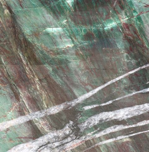 Amazonic Green quartzite